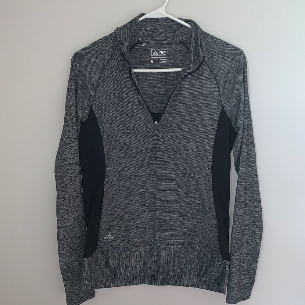 Adidas running half zip